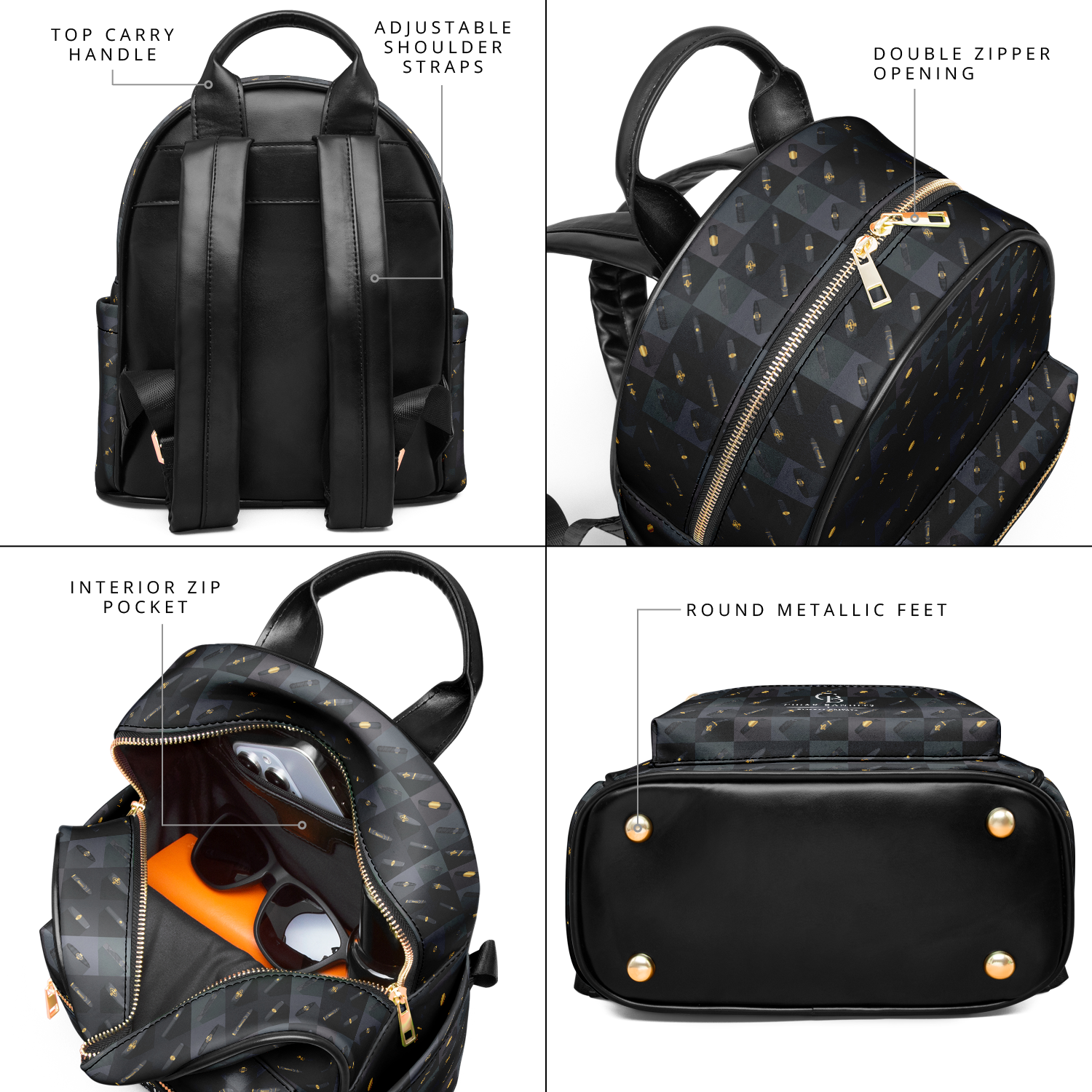 Grand Puro - Corojo Black -  Mini Backpack