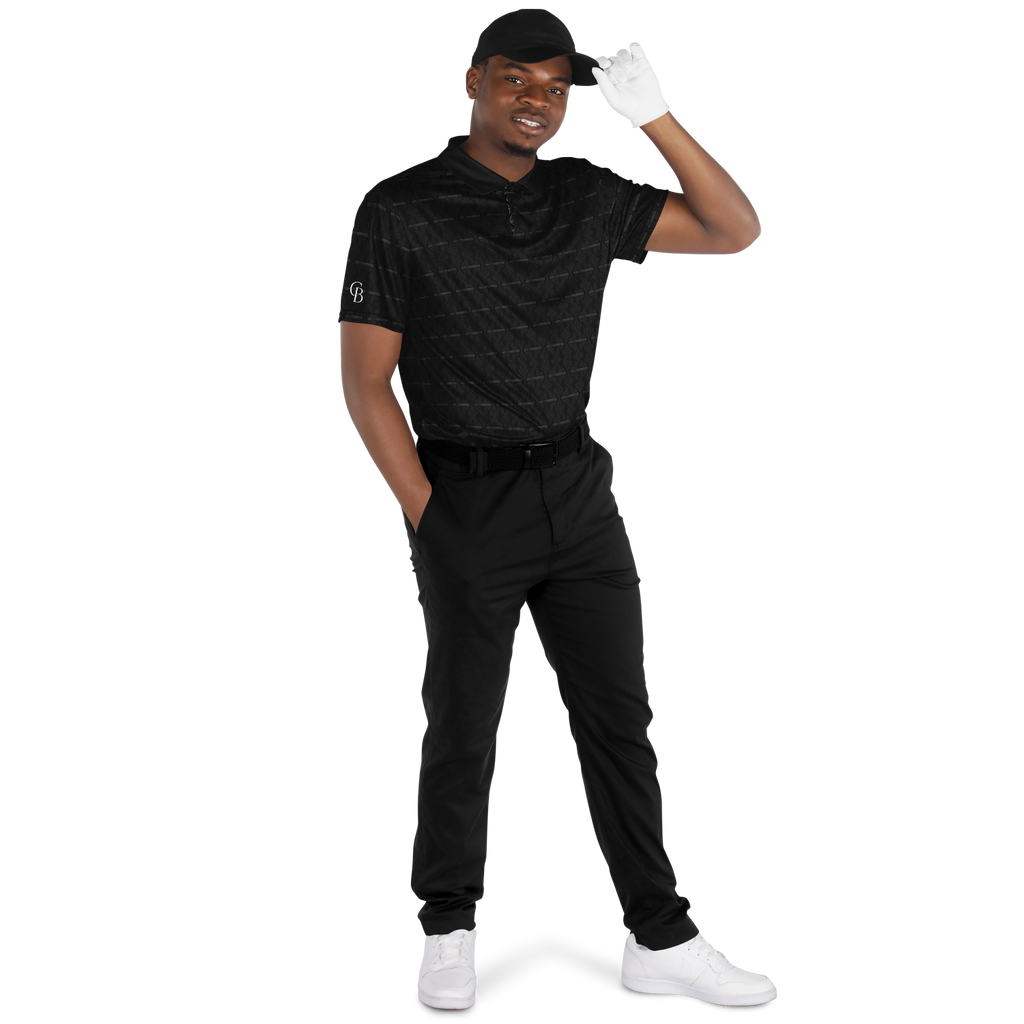 Maduro Floral Black - Polo Shirt
