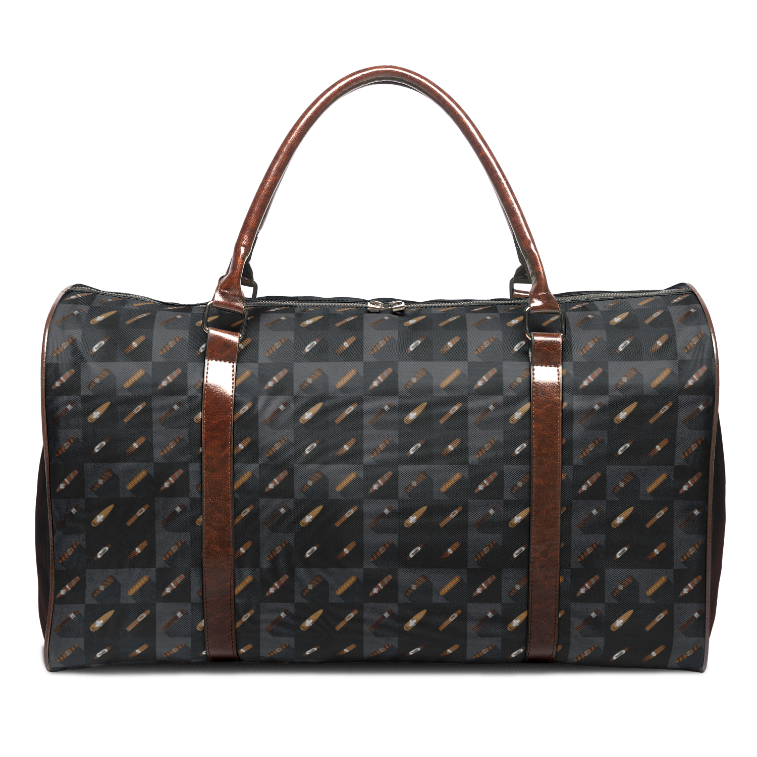 Grand Puro Duffle Bag (Black & Brown)