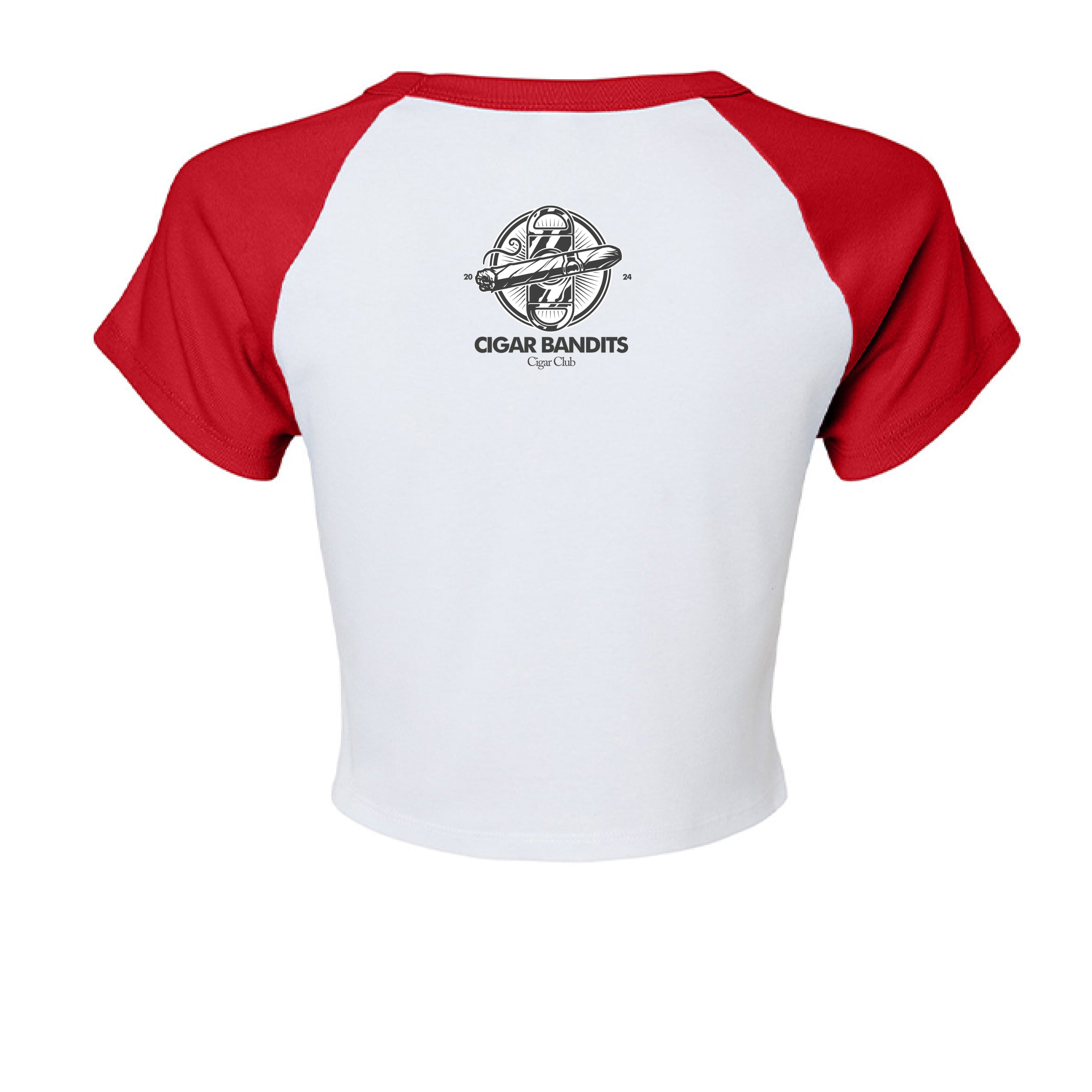 WHITE/ RED - BACK