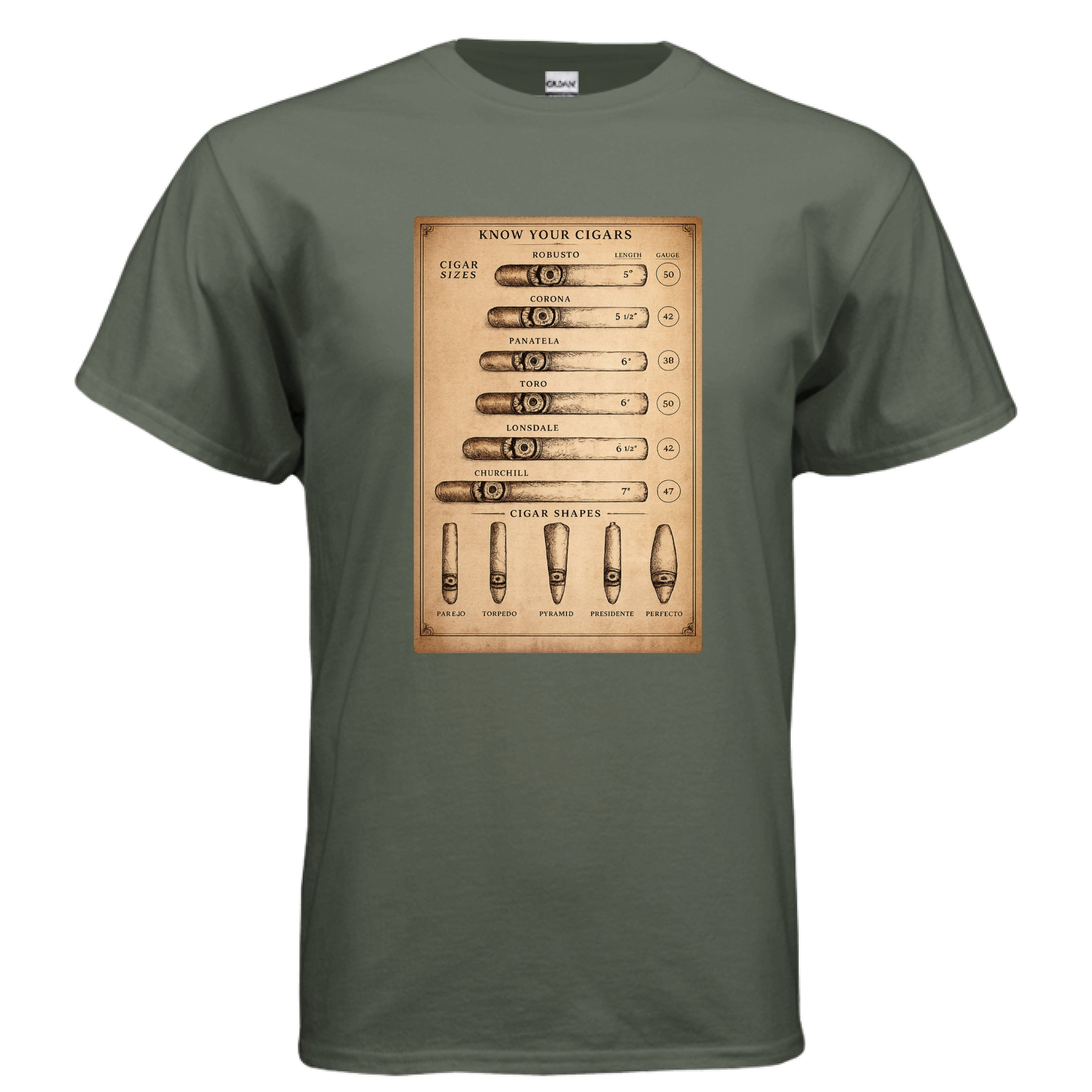MILITARY GREEN - FRONT